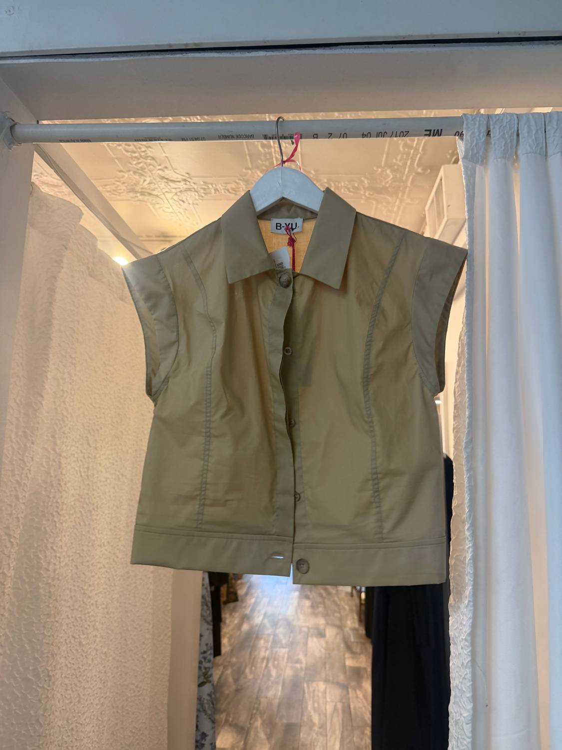 B.Yu - Women's Trendy And Cute Poplin Shirt