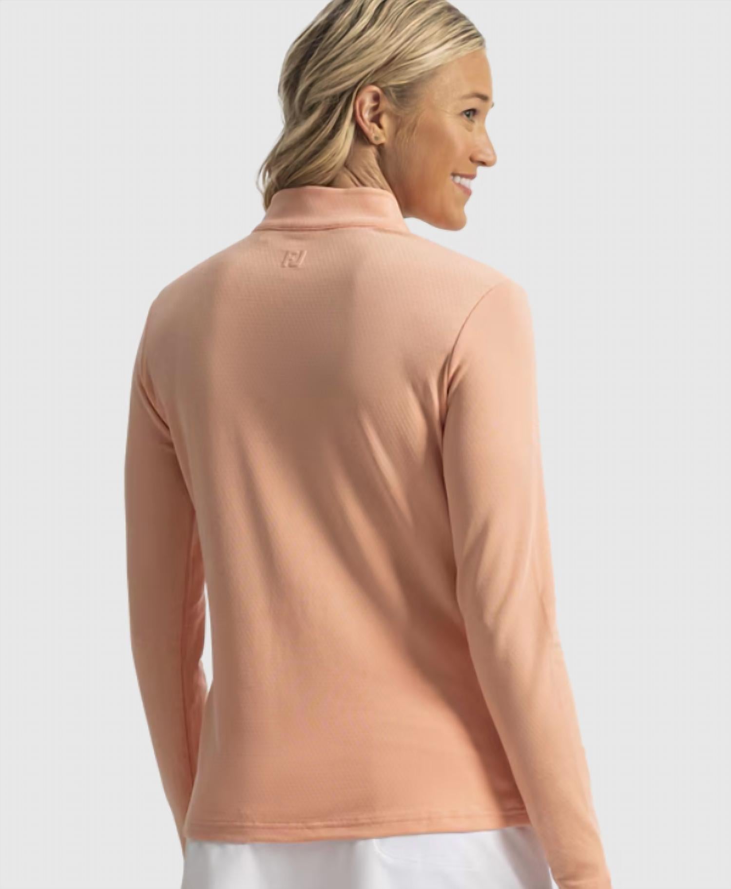 Footjoy - Women's Blade Collar Mid-layer 1/4 Zip Sweater