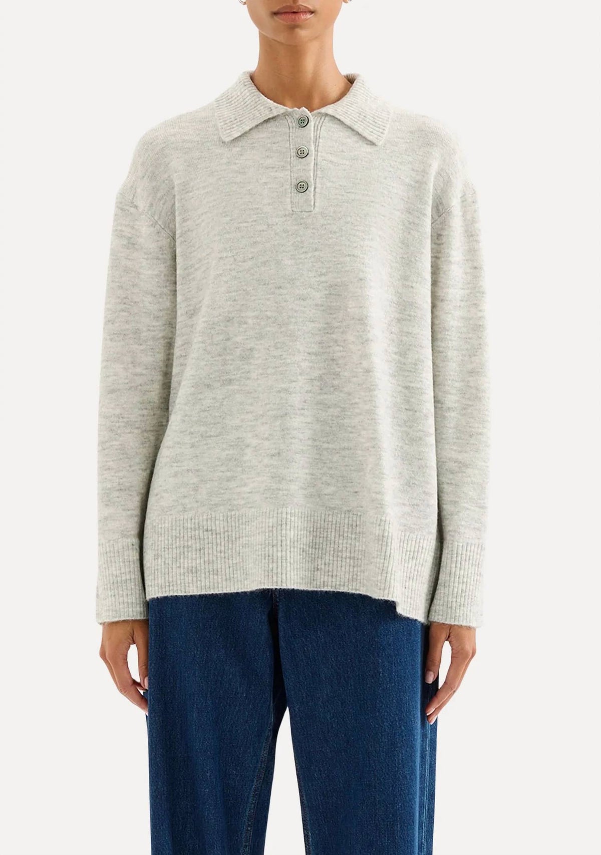 Nude Lucy - Dallas Rugby Knit Sweater