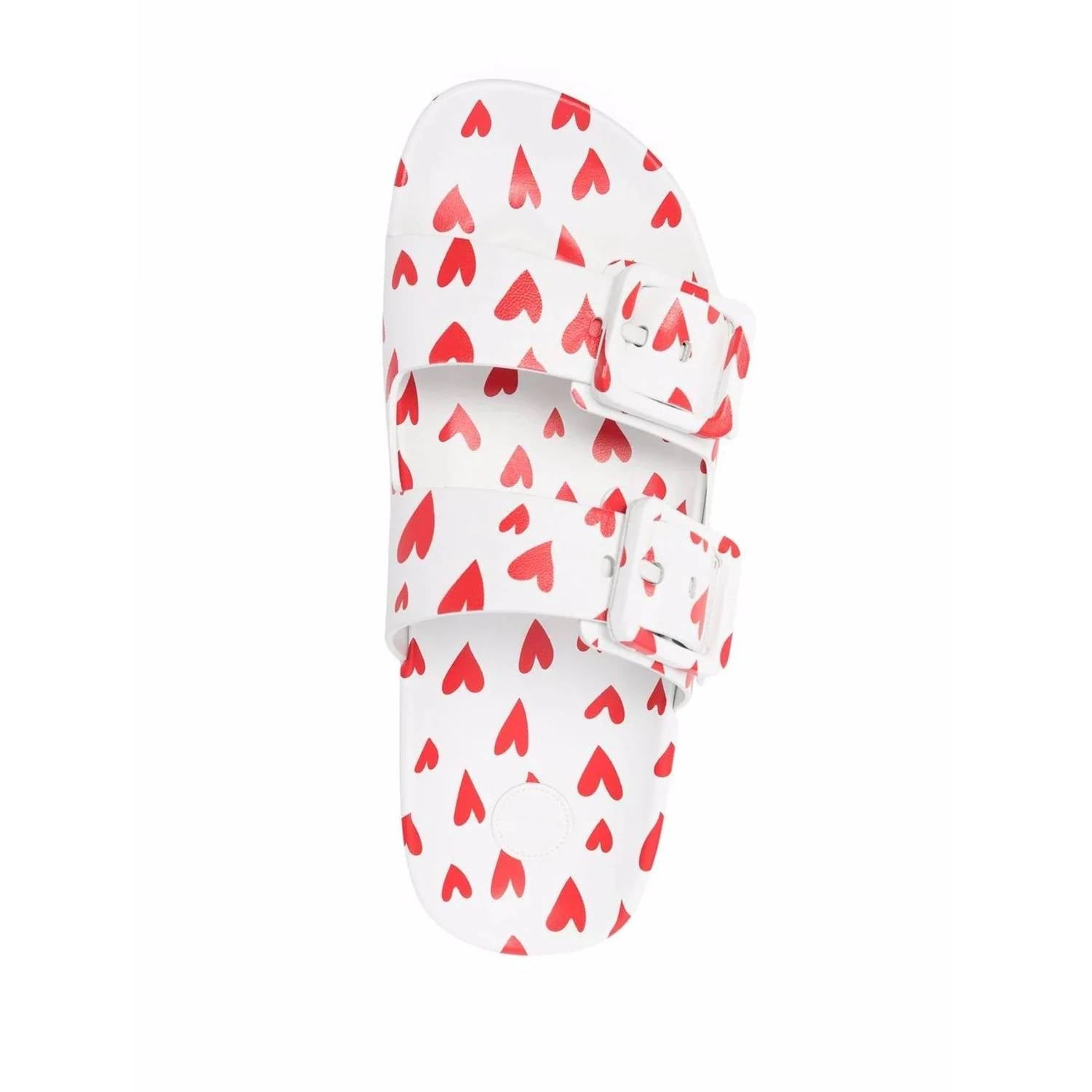 Balenciaga - Women's Logo Print Mallorca Flat Sandals