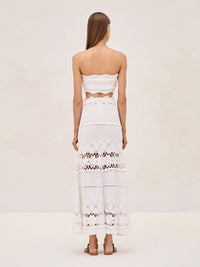 Alexis - Lily Strapless Crop Top