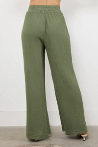 Lamade - Breezy Gauze Pant With Side Slit