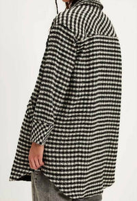 Free People - Get Around Houndstooth Shacket
