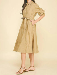Pinch - Jennifer Tucked Midi Dress