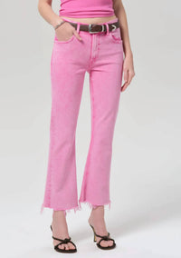 Citizens Of Humanity - Goldie Kick Flare Ankle Raw Hem Jean