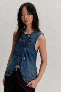 Free People - Maris Denim Vest