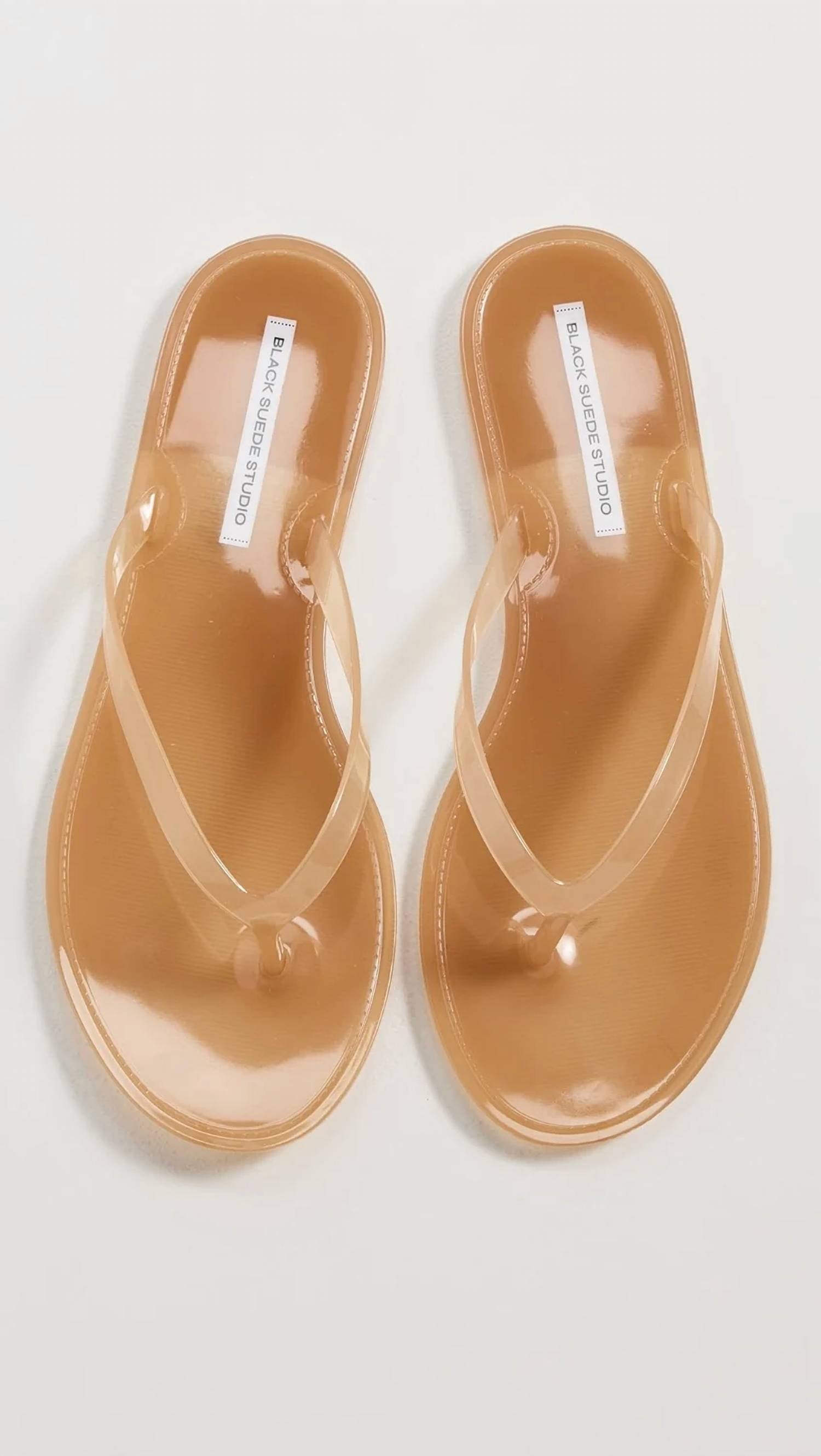 Black Suede Studio - Women's Crystal Sandal