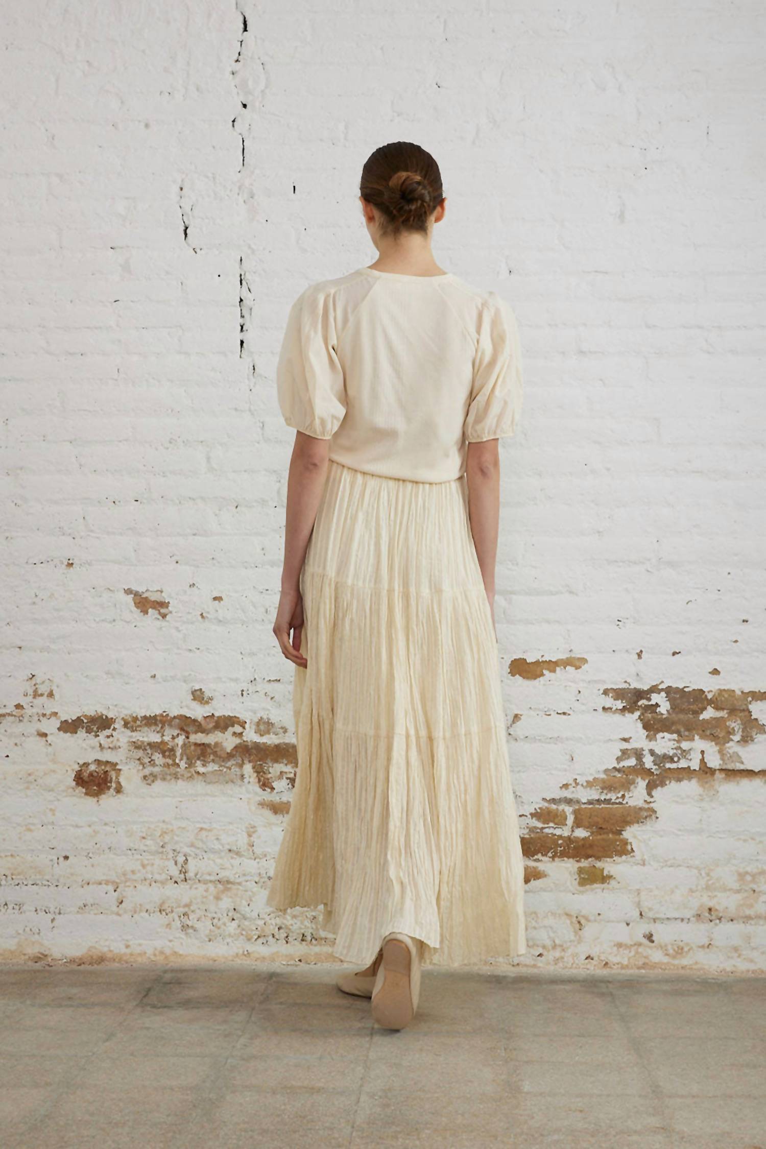 Sita Murt - Long Wrinkled Skirt