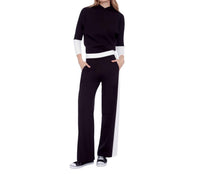 I Love Tyler Madison - Amanda Side Stripe Wide Leg Pants