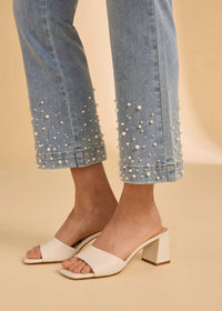 Fdj - Pull-on Boot Crop Denim Jeans