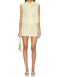 Simkhai - Winslow Cropped Shirt