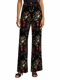 Cara Cara - Firenze Floral Velvet Pants