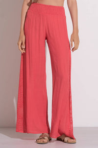 Elan - Crochet Inset Swim Cover-up Pants