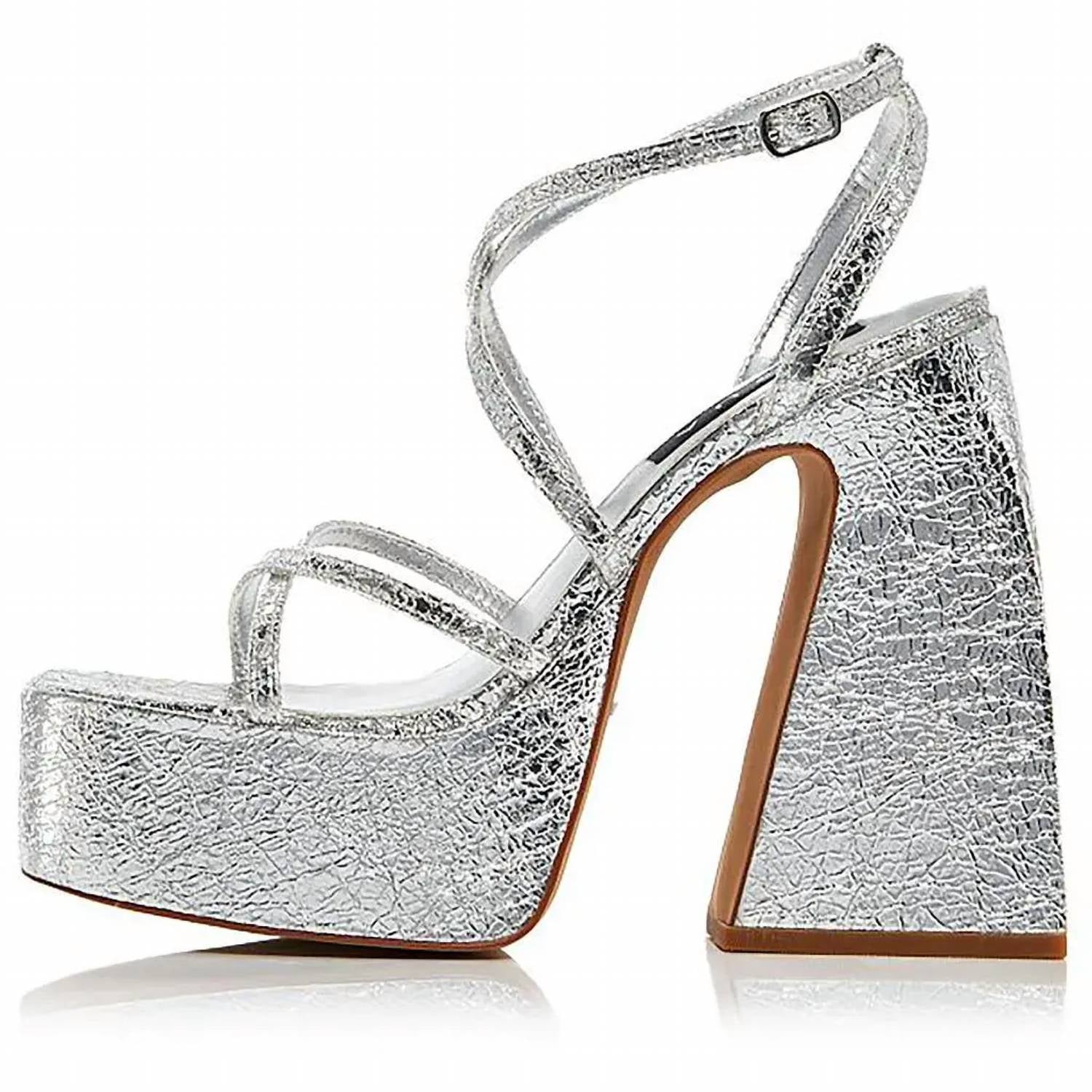 Aqua - Women's Chanc Strappy Platform High Heel Sandals