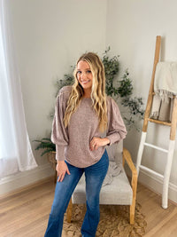 Lovely Melody - Samantha Bubble Sleeve Top