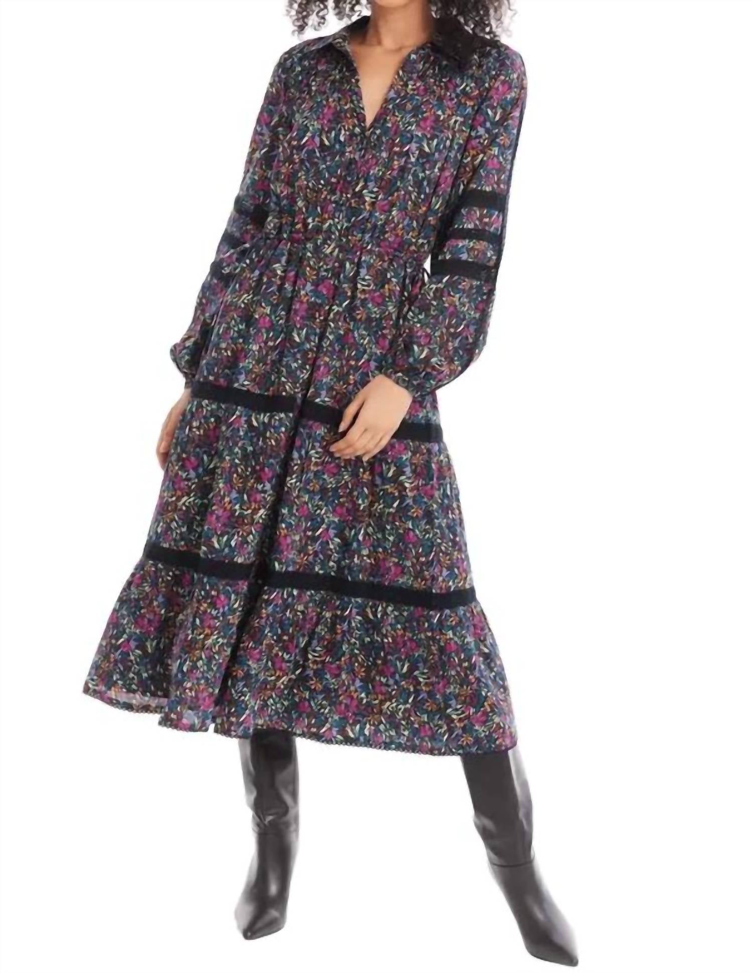 Allison New York - Lulu Midi Button Down Dress