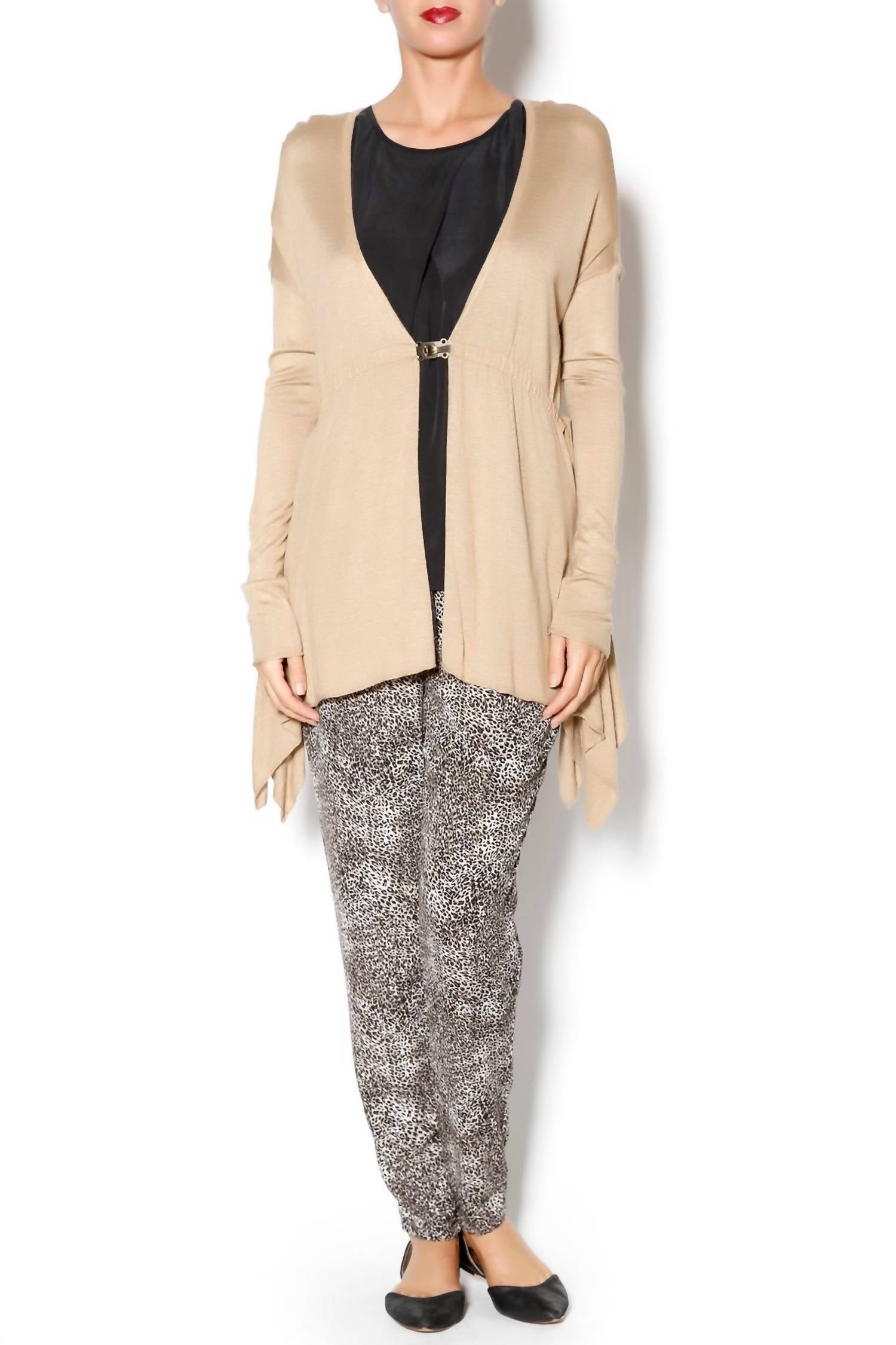 Drawstring Tie Cardi