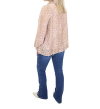 Fate By Lfd - Leopard Chiffon Shimmer Blouse