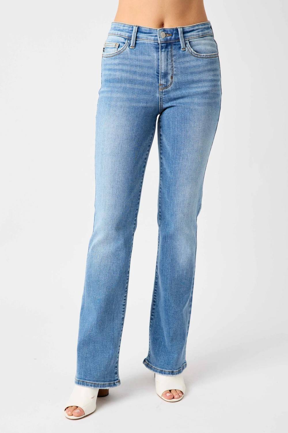 Judy Blue - Mid Rise Vintage Bootcut Jeans