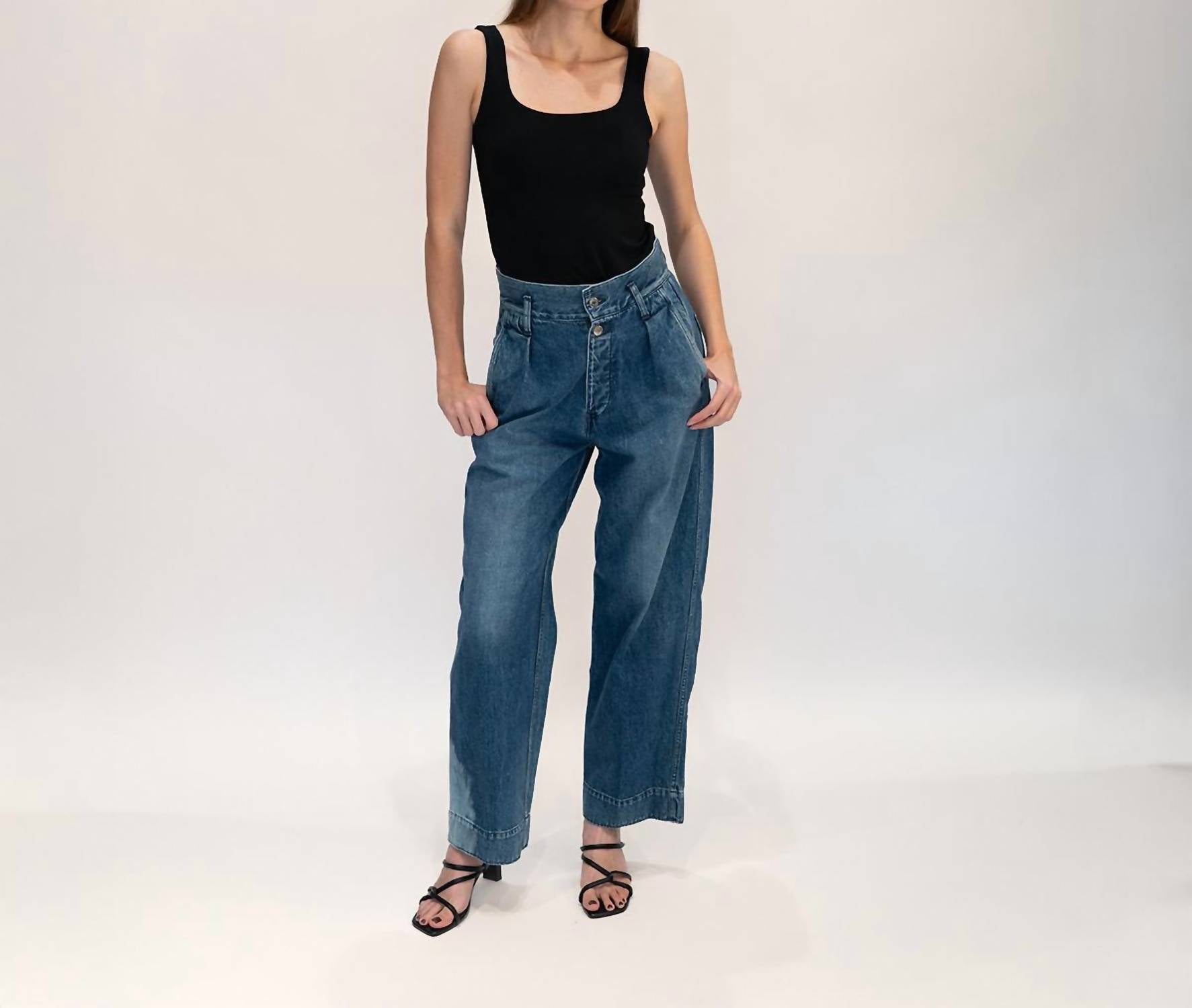 Tanaka - High Rise Wide Leg Trousers