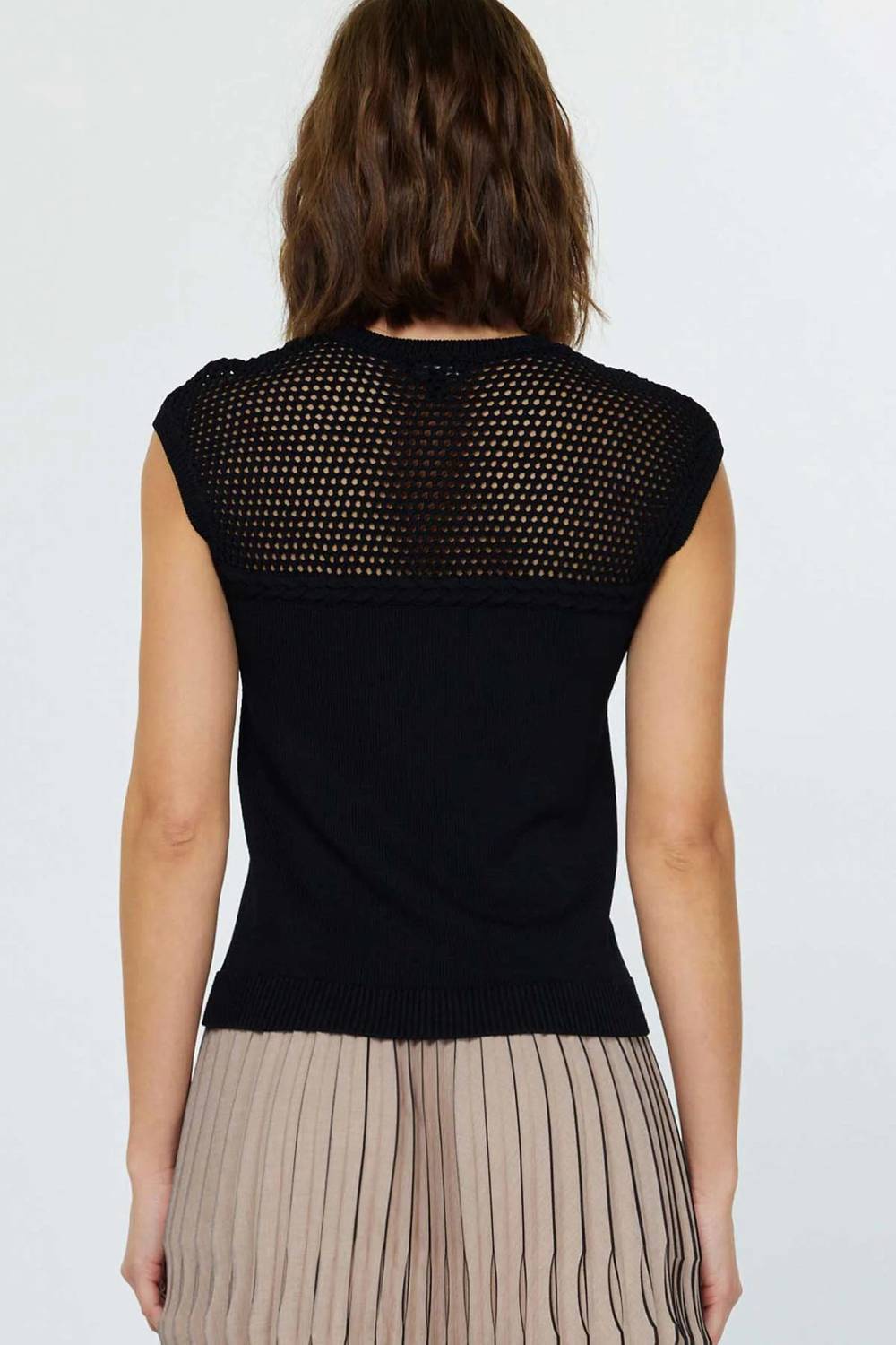 Current Air - Women's Stitched Sleeveless Sweater