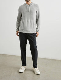 Rails Matador Hoodie in grey heather - men's shirt