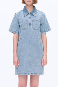 Bayeas - Denim Shirt Dress