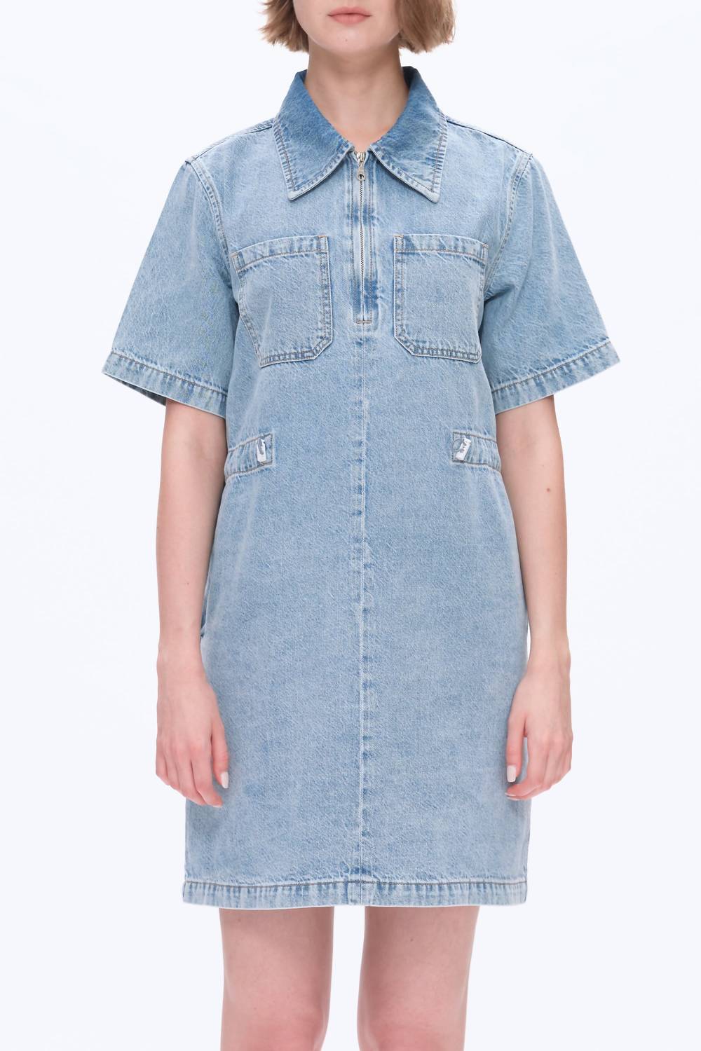Bayeas - Denim Shirt Dress