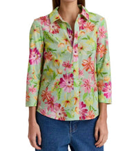 Hinson Wu - Lizette 3/4 Sleeve Blouse