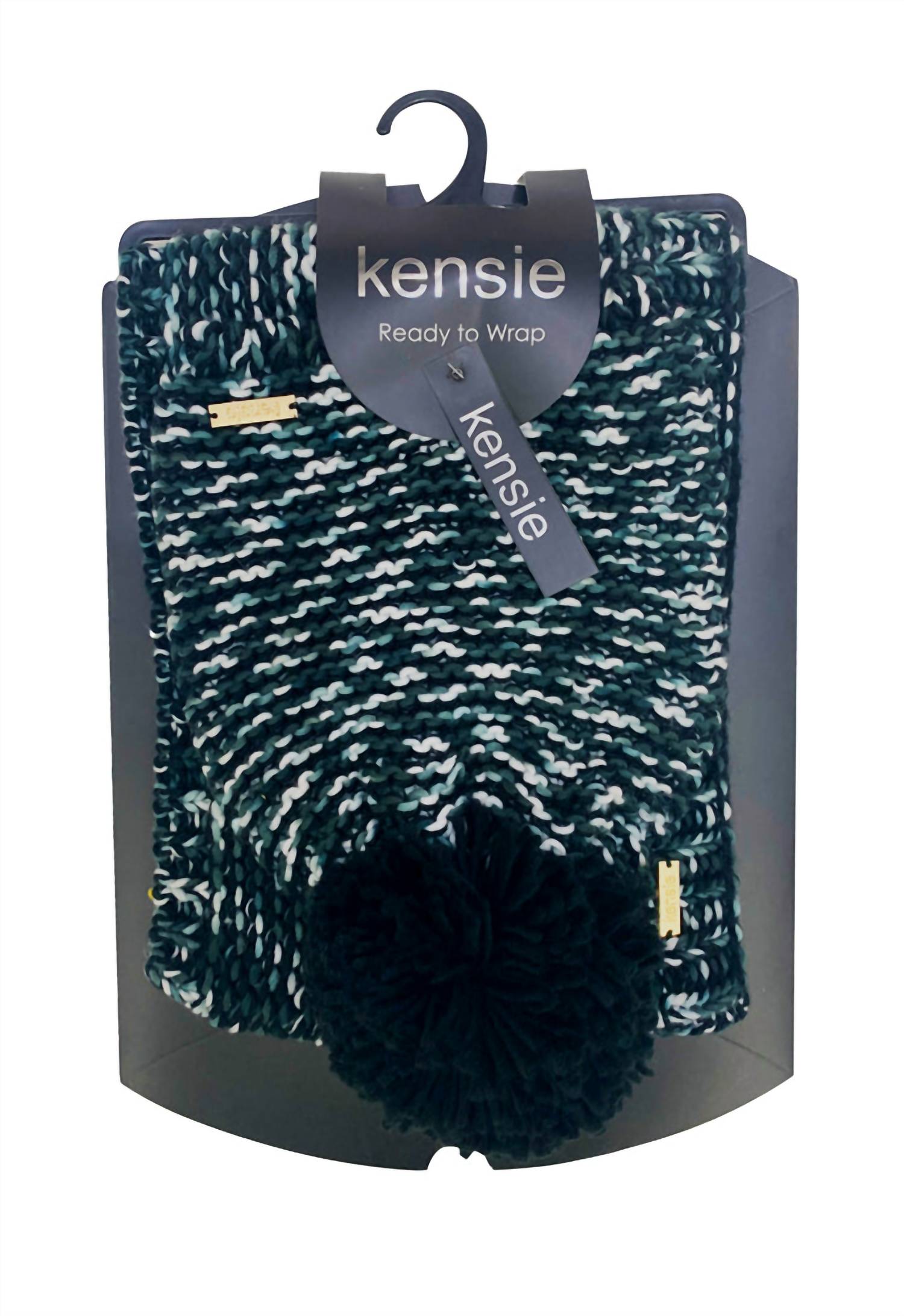 Kensie - Women's Scarf And Beanie Hat Set
