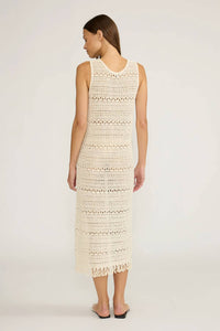 Lucy Paris - Open Knit Crochet Dress