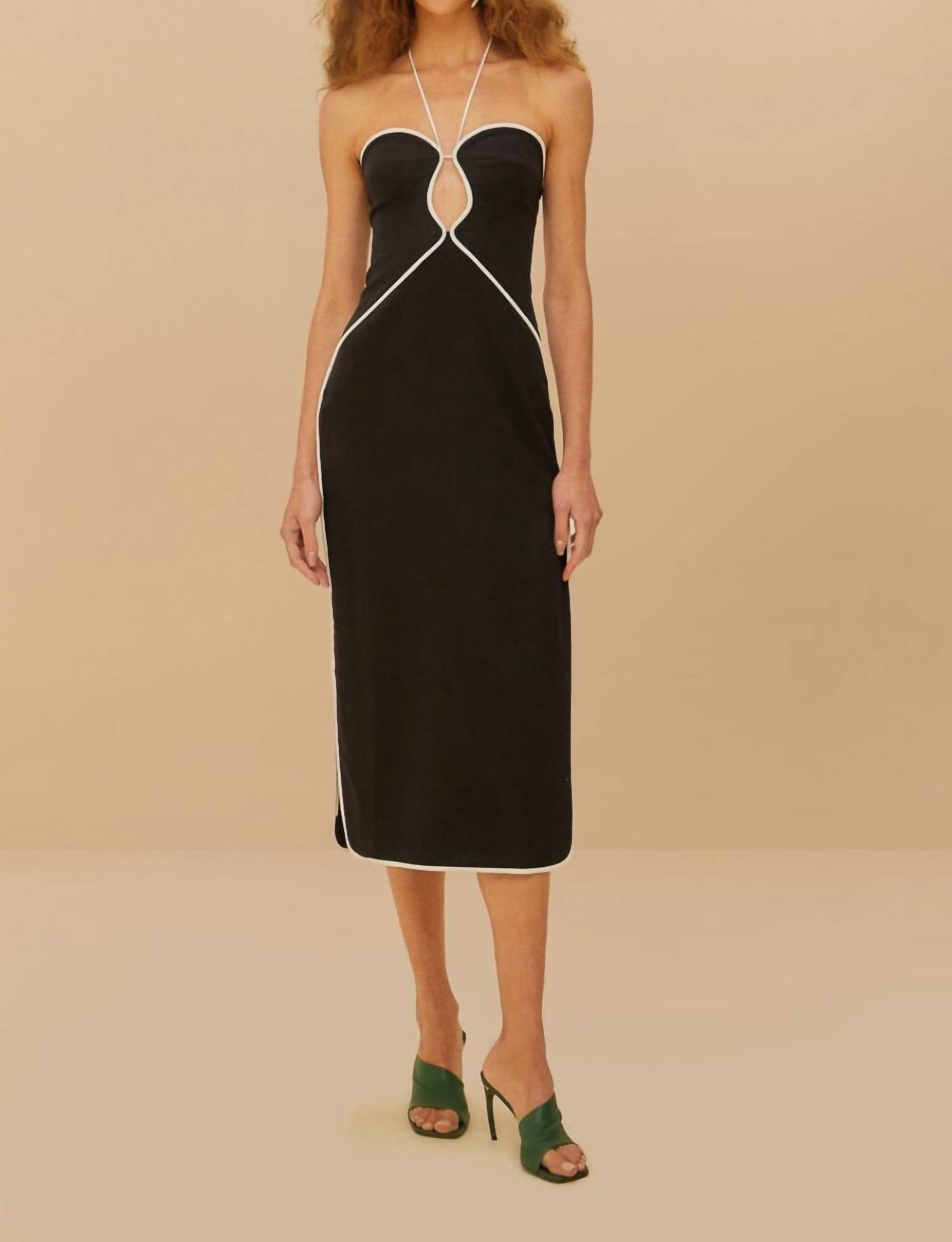 Farm Rio - Cutout Midi Dress