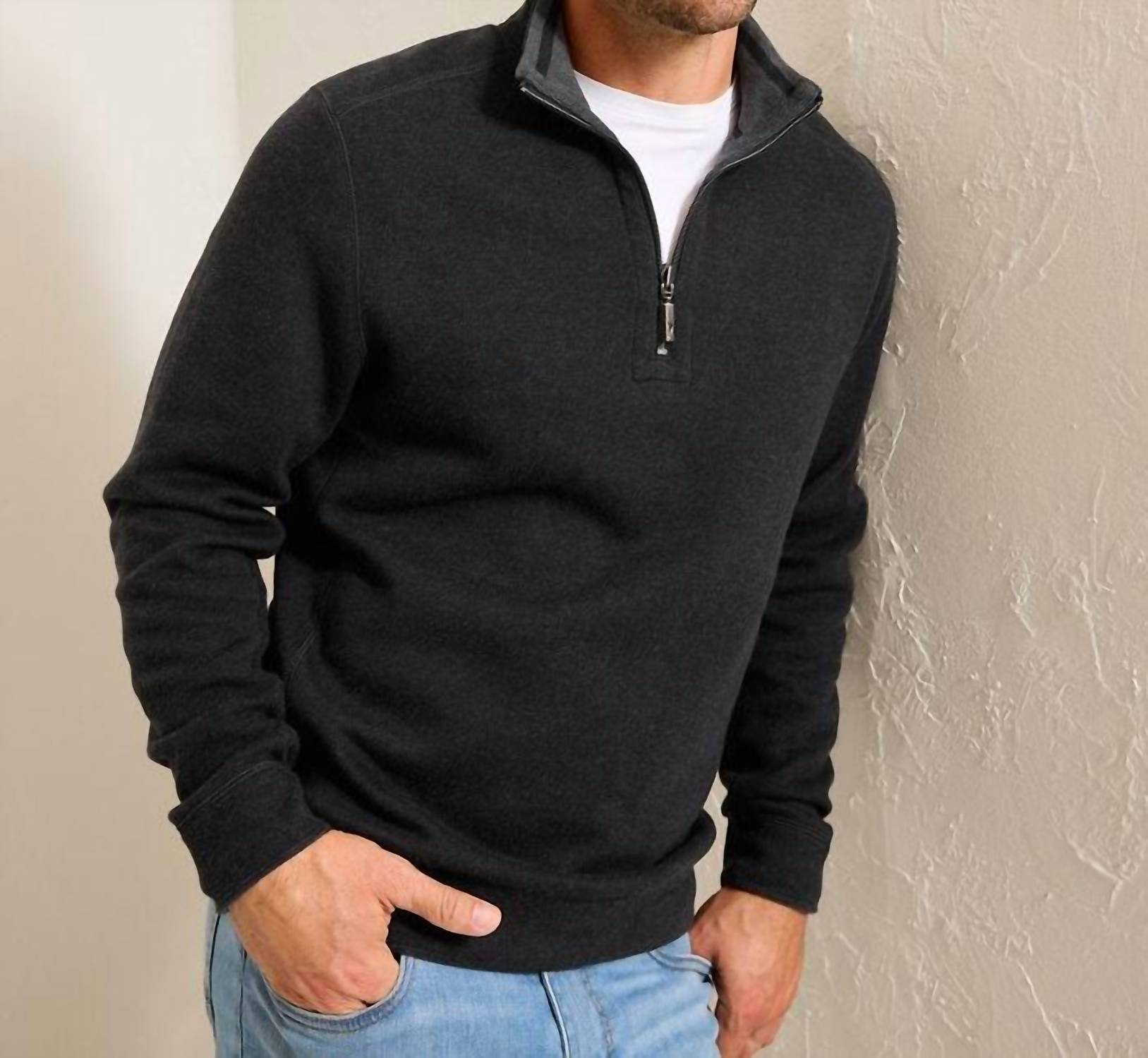 Tommy Bahama - New Flip Coast 1/2 Zip Sweatshirt