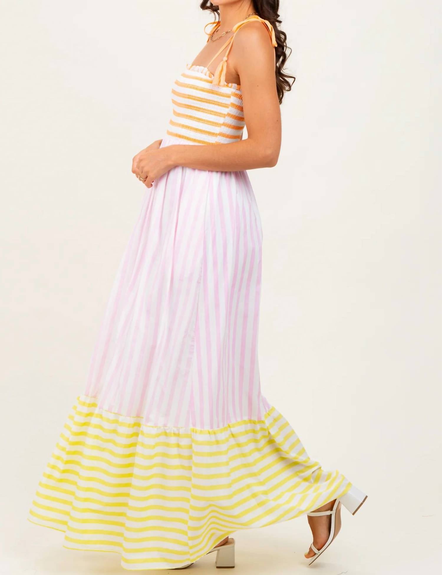 In February - Sherbert Maxi Dress
