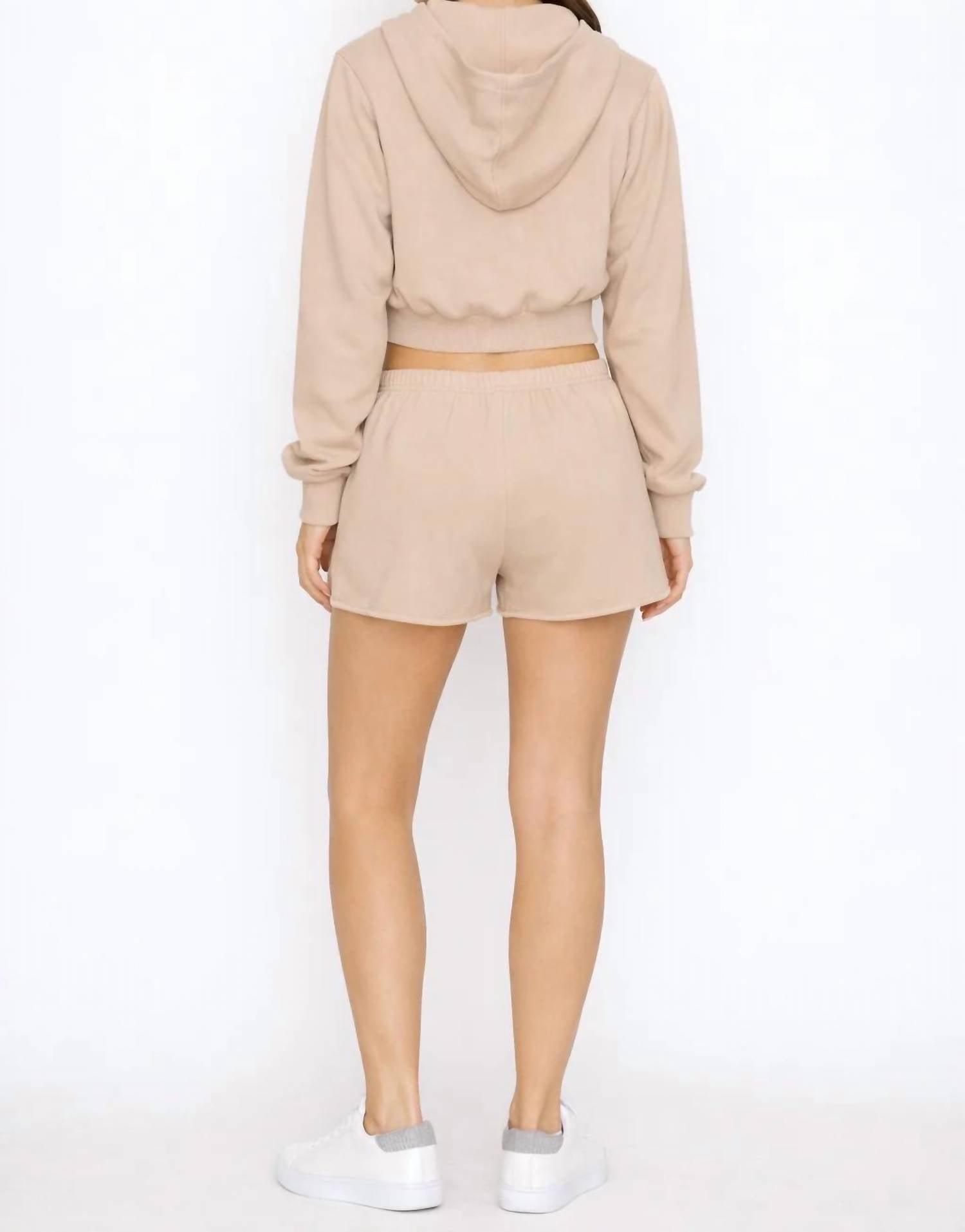 Knit Riot - Cove Crop Zip Hoodie