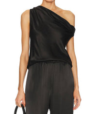 Enza Costa - Satin Off The Shoulder Top