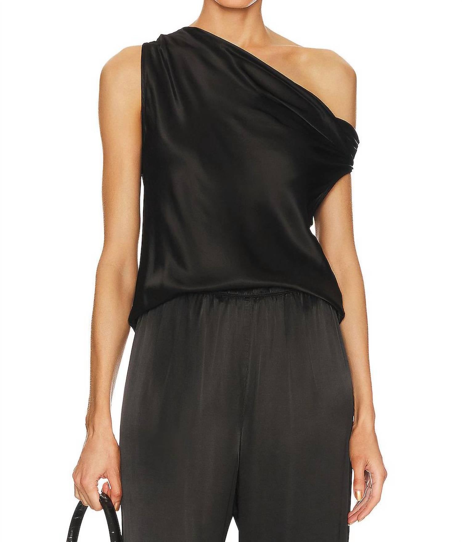 Enza Costa - Satin Off The Shoulder Top
