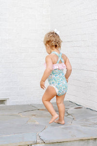 The Proper Peony - Coco Girl One Piece Swimsuit