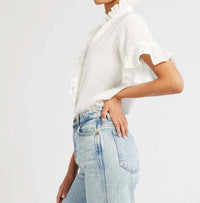 Mille - Vanessa Swiss Dot Top