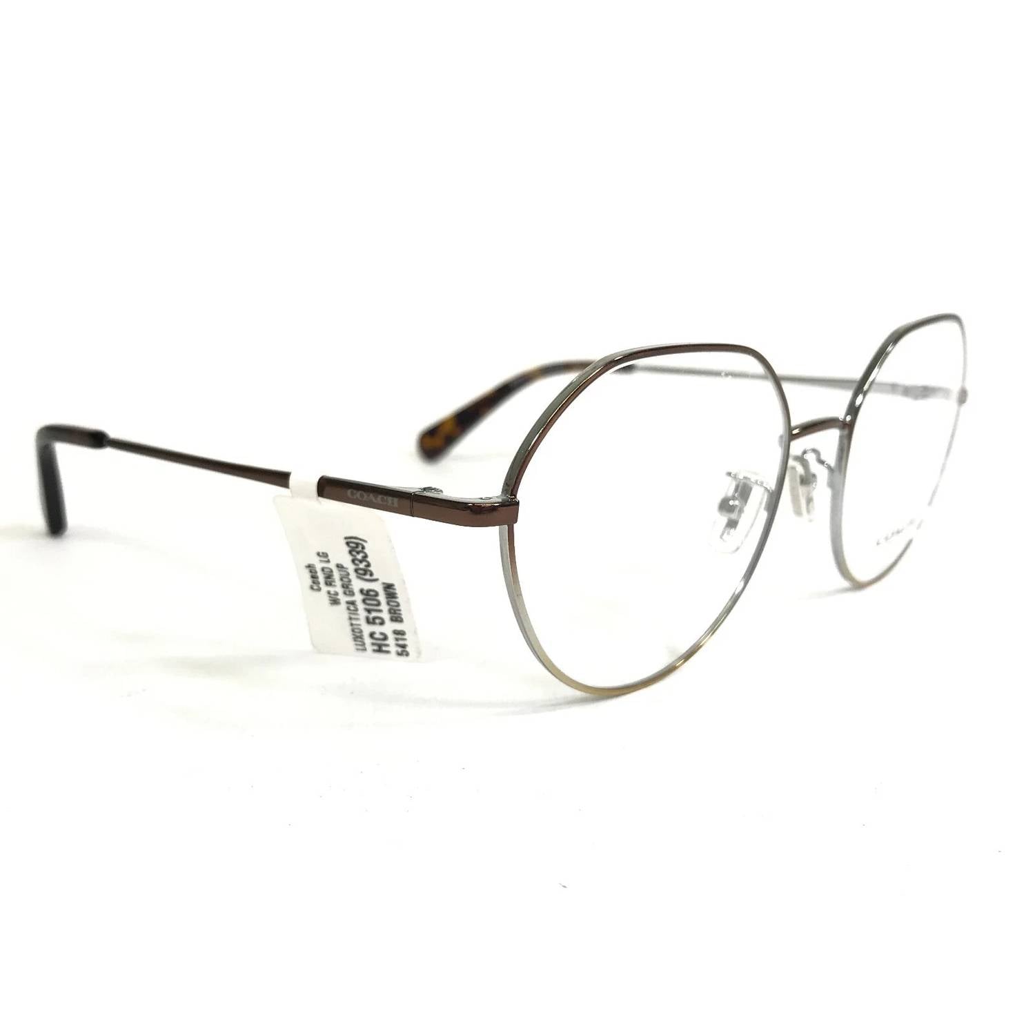 Coach - Unisex Hc5106 Round Eyeglasses