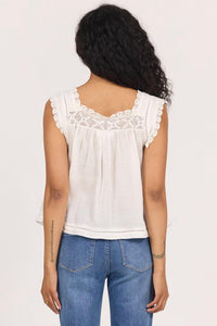 Dear John Denim - Una Lace Trim Top