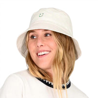 KERRI ROSENTHAL Women's Bucket Hat in oatmilk - women's hat - alternate view