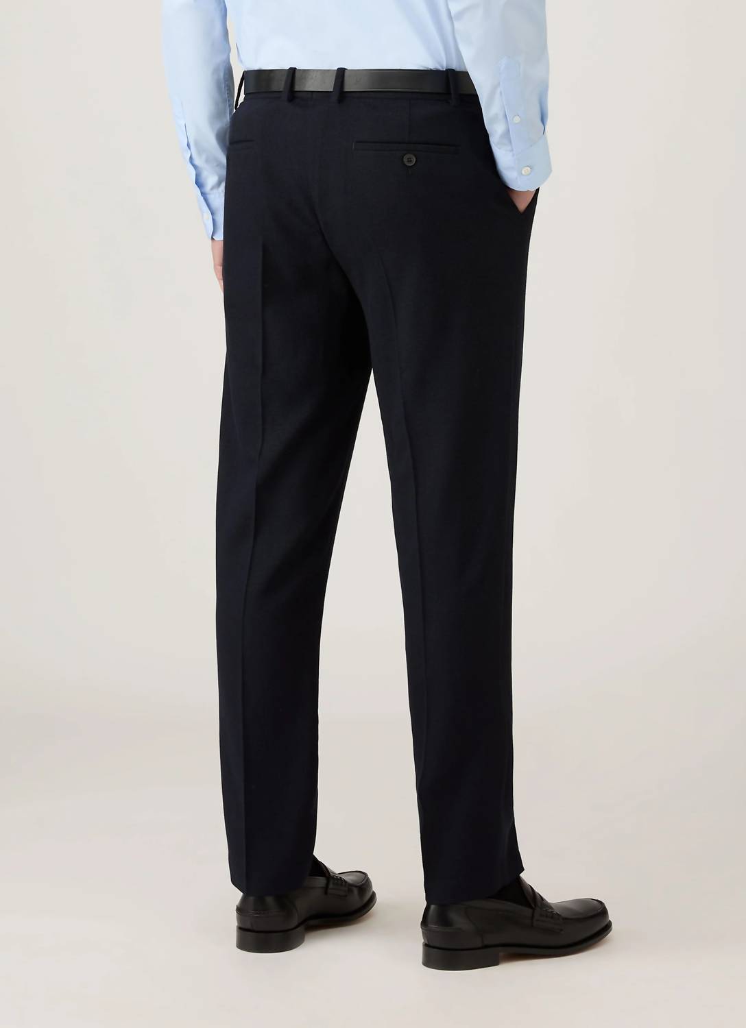 Sunspel - Textured Wool Trouser
