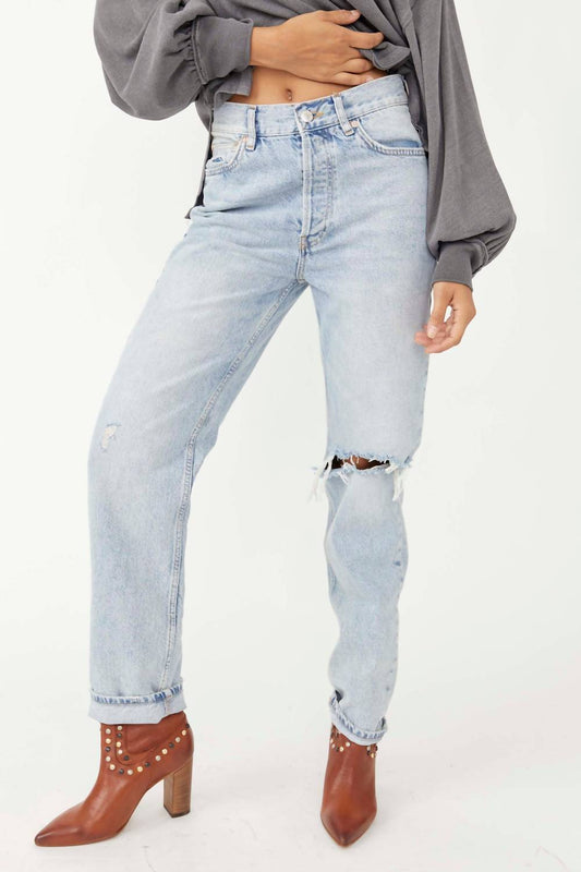 Free People - Lasso Straight Leg Jeans