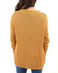 Grace And Lace - Slouchy Knit Cardigan