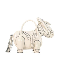 Timmy Woods Beverly Hills - Women's Belle The Pony Leather Collectible Bag