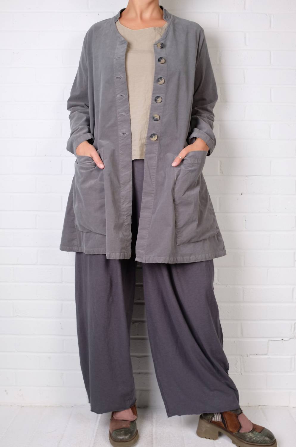 Cut Loose - Mini Cord Swing Coat