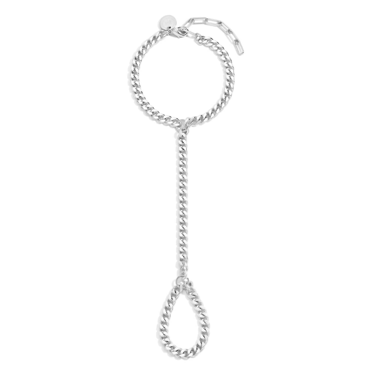Eklexic - Women's Micro Link Curb Hand Chain