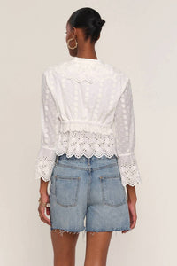 Heartloom - Meadow Cotton Eyelet Top