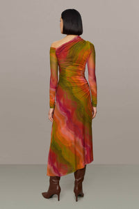 Amur - Drena Mesh Midi Dress